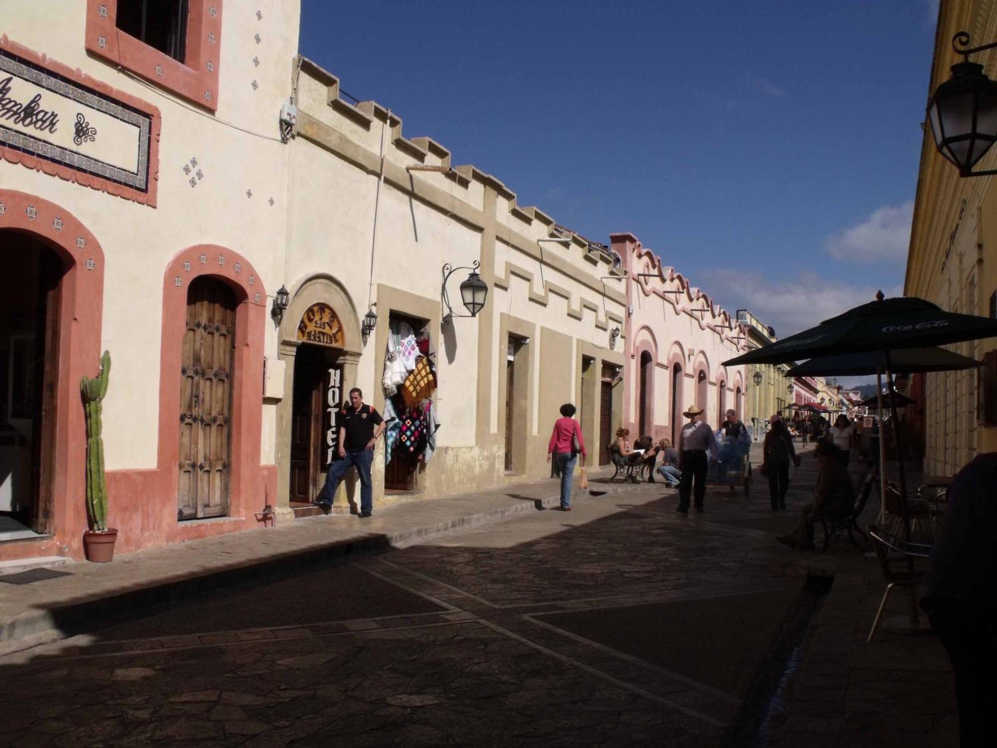 Hotel San Martin San Cristóbal de Las Casas Buitenkant foto